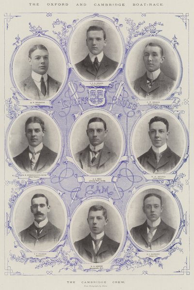 The Oxford and Cambridge Boat-Race, the Cambridge Crew by Thomas Sulman